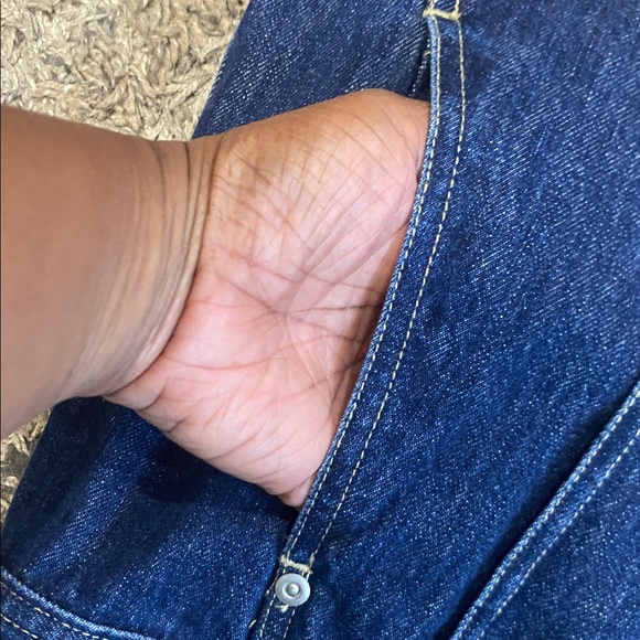 The Disney store Denim Jacket with Embroidery sz medium great condition Vintage - Picture 8 of 13